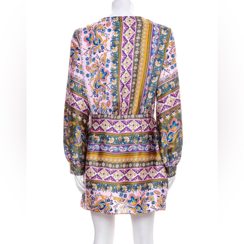 Zara Multicolor Floral Pattern Dress - Picture 4 of 7